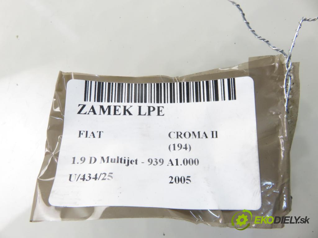 FIAT CROMA (194_) KOMBI 2005 88,00 1.9 D Multijet 120 - 939 A1.000 1910,00 zámok 51708421A