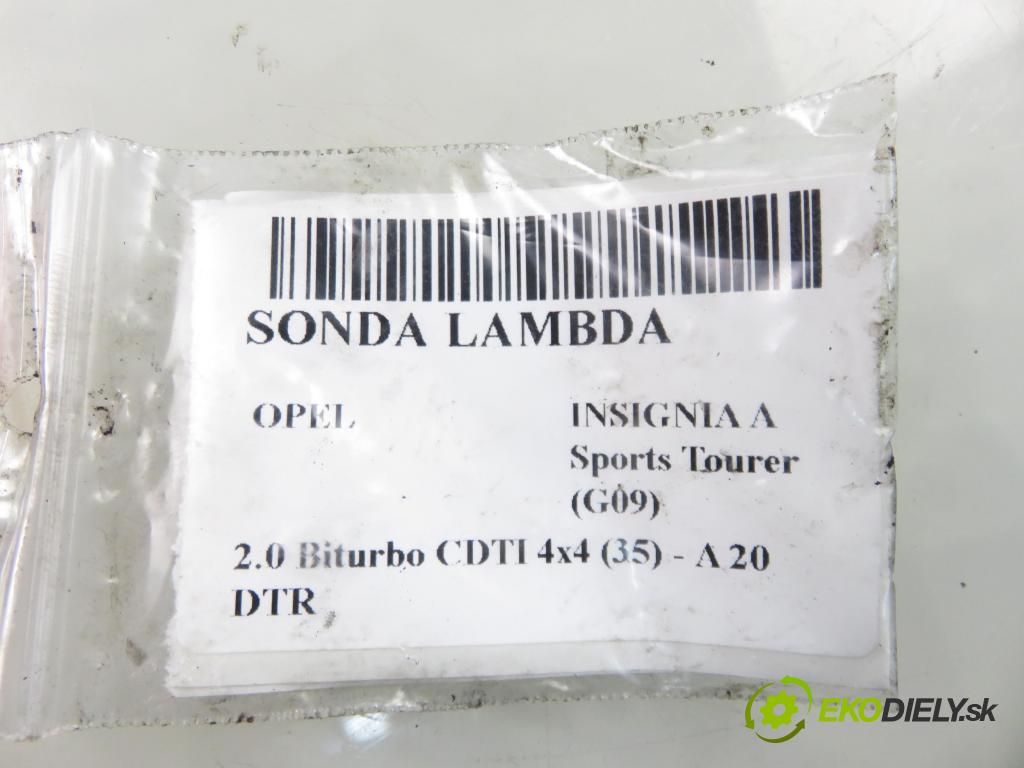 OPEL INSIGNIA A Sports Tourer (G09) KOMBI 2013 0,00 2.0 Biturbo CDTI 4x4 (35) - A 20 DTR 1956,00 sonda lambda 55585493 ; 0281004415 (Lambda sonda)