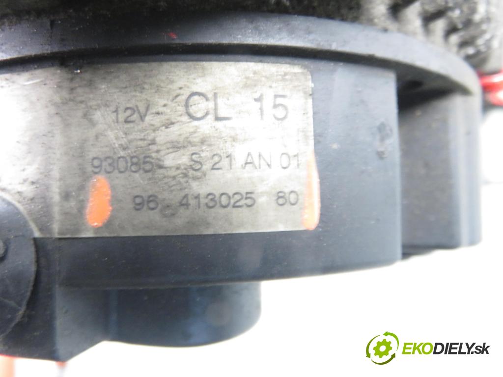 PEUGEOT 307 (3A/C) HB 2002 66,00 2.0 HDi 90 - RHY (DW10TD) 1997,00 Alternátor 9641302580 (Alternátor)