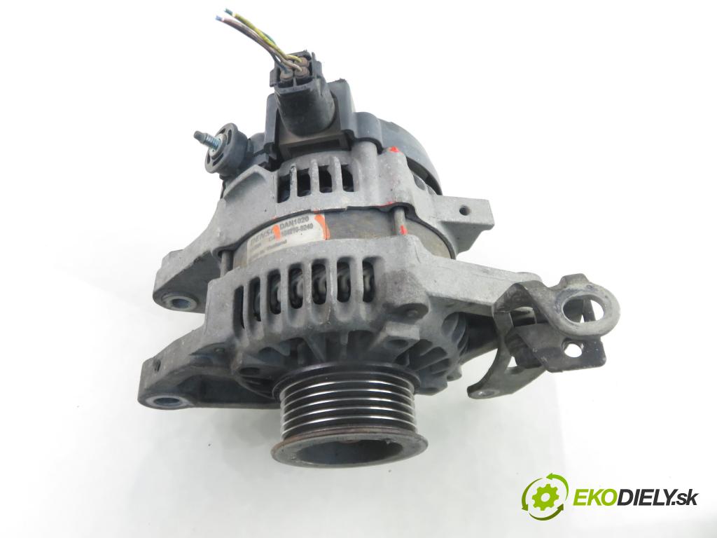 TOYOTA YARIS (_P9_) HB 2011 51,00 1.0 VVT-i (KSP90_) - 1KR-FE 998,00 Alternátor 1042109240 ; DAN1020 (Alternátor)