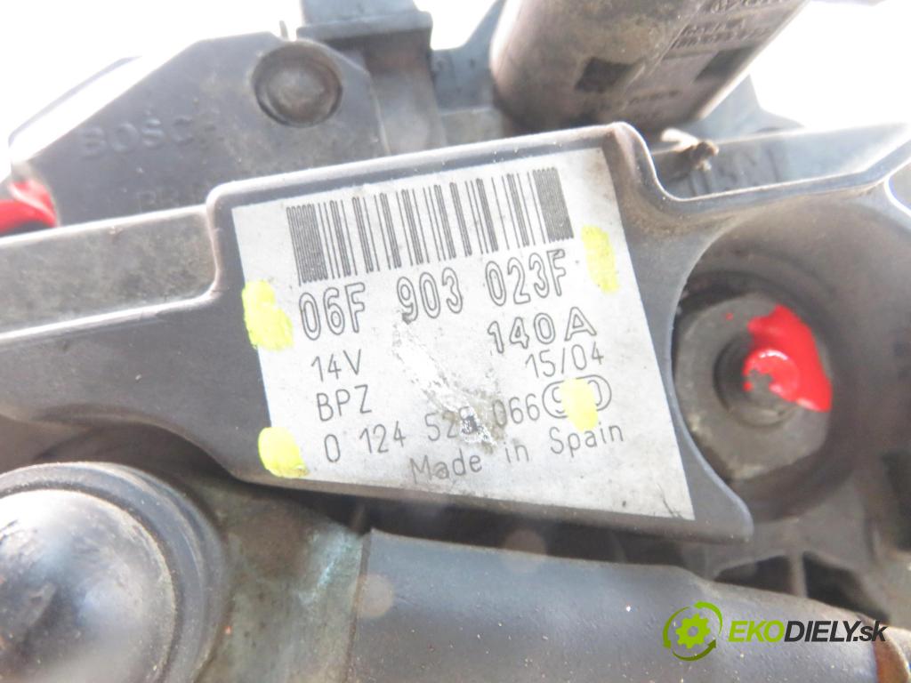 SEAT ALTEA (5P1) HB 2004 75,00 1.6 102 1595,00 Alternátor 06F903023F ; 0124525066 (Alternátor)