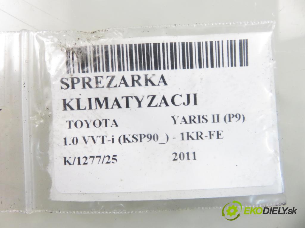 TOYOTA YARIS (_P9_) HB 2011 51,00 1.0 VVT-i (KSP90_) - 1KR-FE 998,00 KOMPRESOR: klimatizácie 4472602333 (Kompresor klimatizácie)