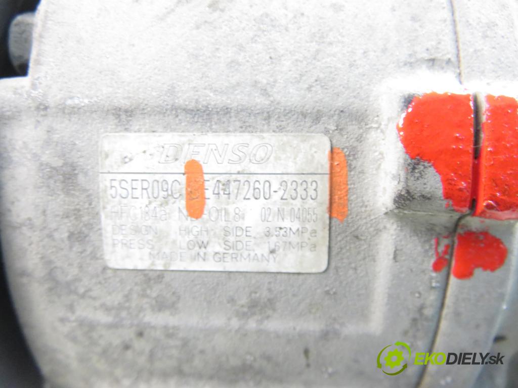 TOYOTA YARIS (_P9_) HB 2011 51,00 1.0 VVT-i (KSP90_) - 1KR-FE 998,00 KOMPRESOR: klimatizácie 4472602333 (Kompresor klimatizácie)