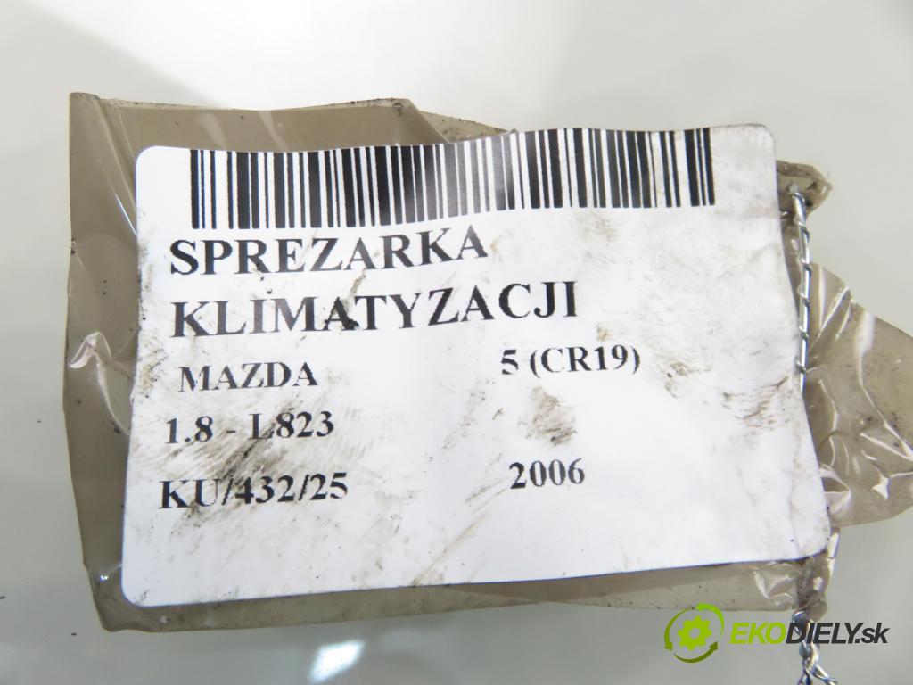MAZDA 5 (CR19) MINIVAN 2006 85,00 1.8 1798,00 KOMPRESOR: klimatizácie H12A1AJ4EX (Kompresor klimatizácie)