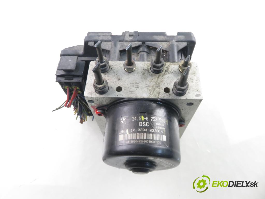 BMW 3 kabriolet (E46) CABRIO 2000 125,00 323 Ci 170 -  M52 B25 (256S4) 2494,00 Pumpa ABS 6753598 ; 6753603 ; 10094708063 (Pumpa ABS)