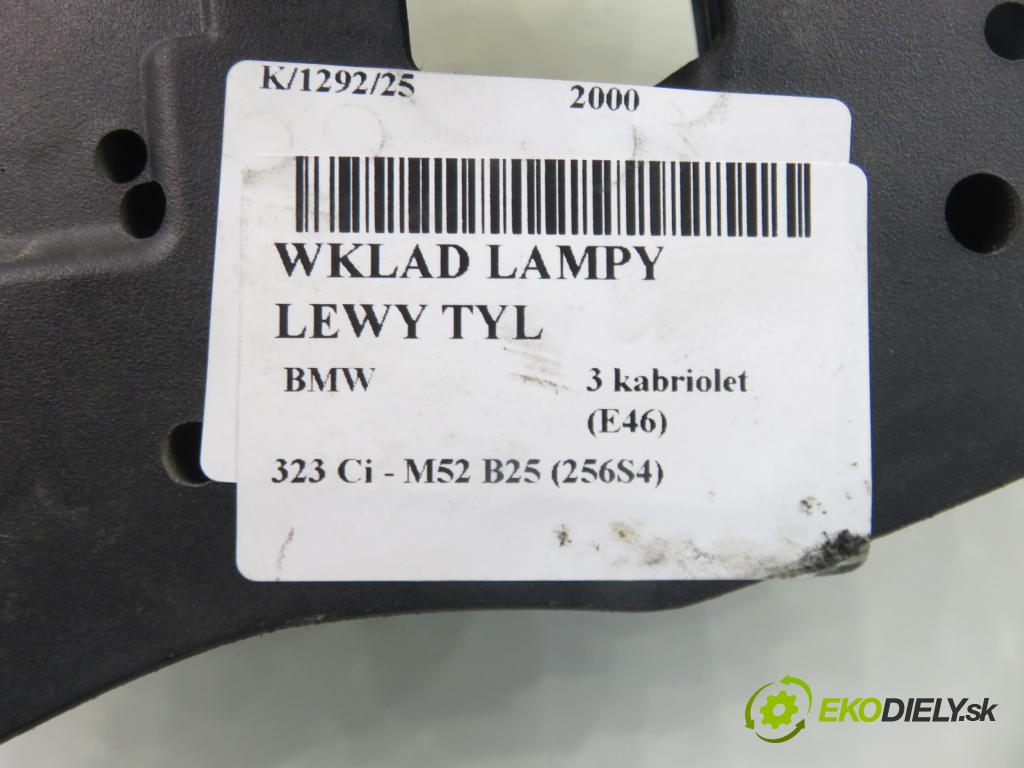 BMW 3 kabriolet (E46) CABRIO 2000 125,00 323 Ci 170 -  M52 B25 (256S4) 2494,00 PŘÍSPĚVEK svetla levý ZADNÍ: 8383827