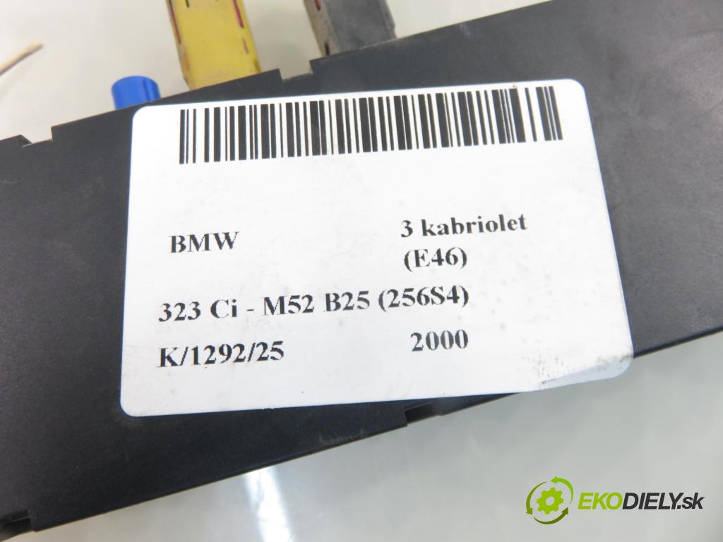 BMW 3 kabriolet (E46) CABRIO 2000 125,00 323 Ci 170 -  M52 B25 (256S4) 2494,00 Zosilňovač Antenní: 8386180 (Zosilňovač)