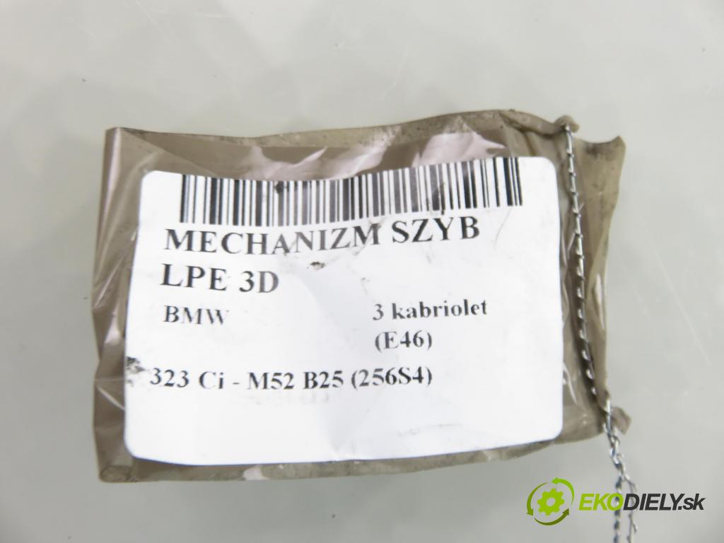 BMW 3 kabriolet (E46) CABRIO 2000 125,00 323 Ci 170 -  M52 B25 (256S4) 2494,00 mechanismus oken 3D 51338229105