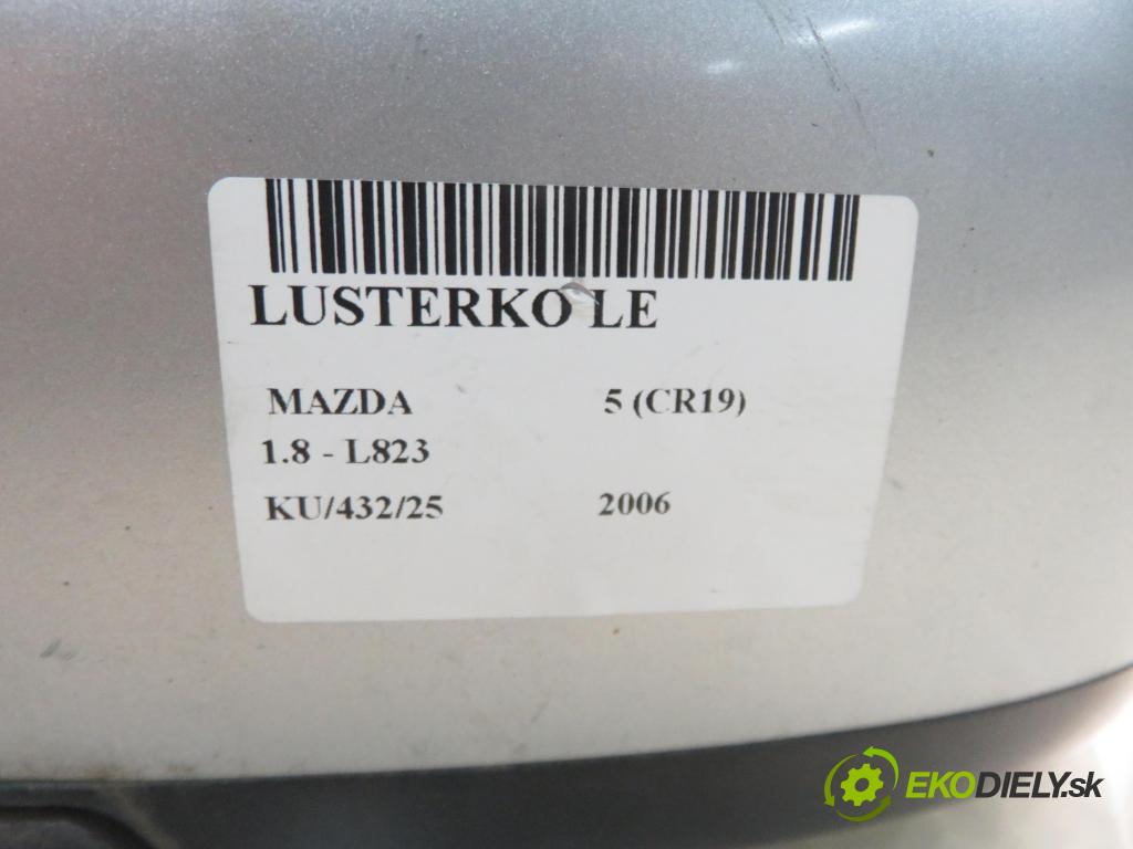 MAZDA 5 (CR19) MINIVAN 2006 85,00 1.8 1798,00 zpětné zrcátko LE