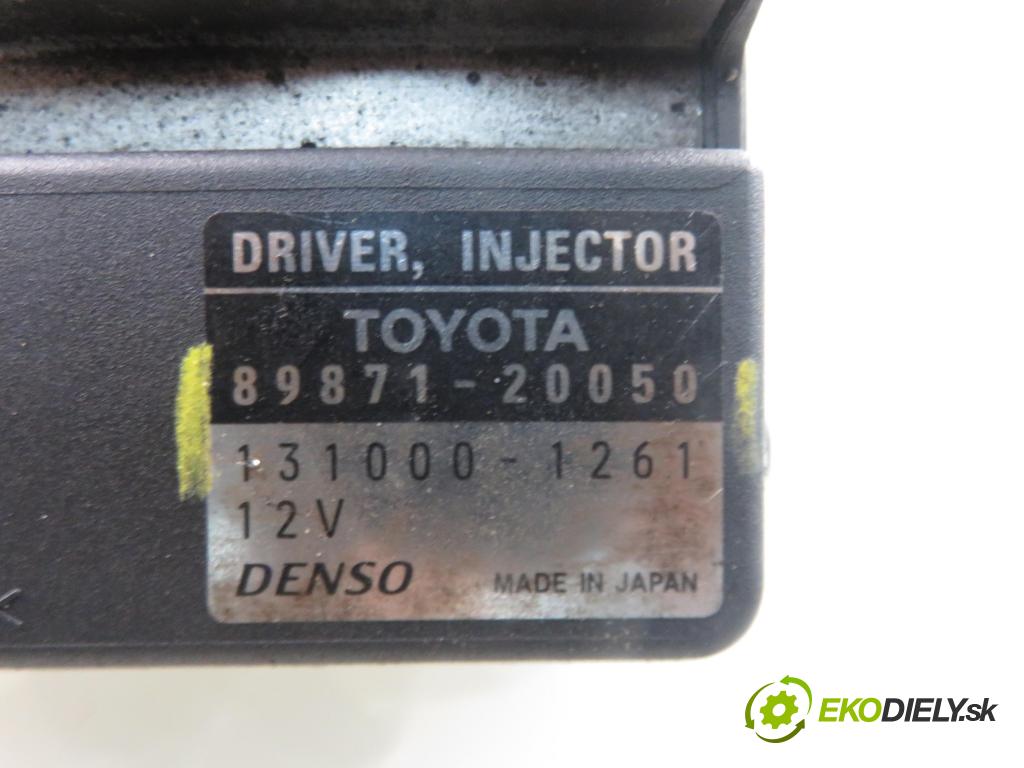 TOYOTA COROLLA (_E12_) HB 2004 66,00 2.0 D-4D 1995,00 řídící jednotka vstřiku 8987120050 ; 1310001261