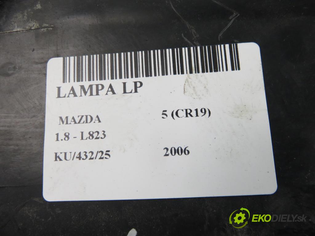 MAZDA 5 (CR19) MINIVAN 2006 85,00 1.8 1798,00 Svetlo LP C23551040