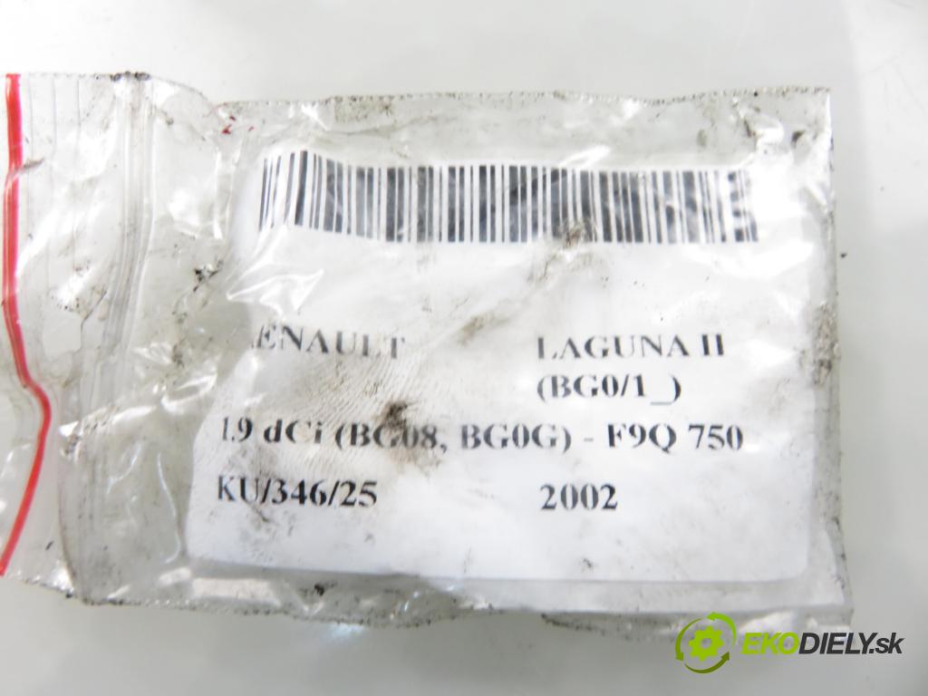 RENAULT LAGUNA II (BG0/1_) LIFTBACK 2002 88,00 1.9 dCi 120 - F9Q 750 1870,00 vstrekovač 0445110021 ; 7700111014 (Vstrekovač paliva)