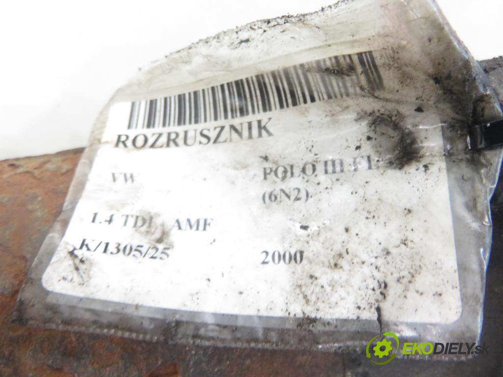 VW POLO (6N2) HB 2000 55,00 1.4 TDI - AMF 1422,00 Štartér 02A911023R ; 0001125012 (Štartér)