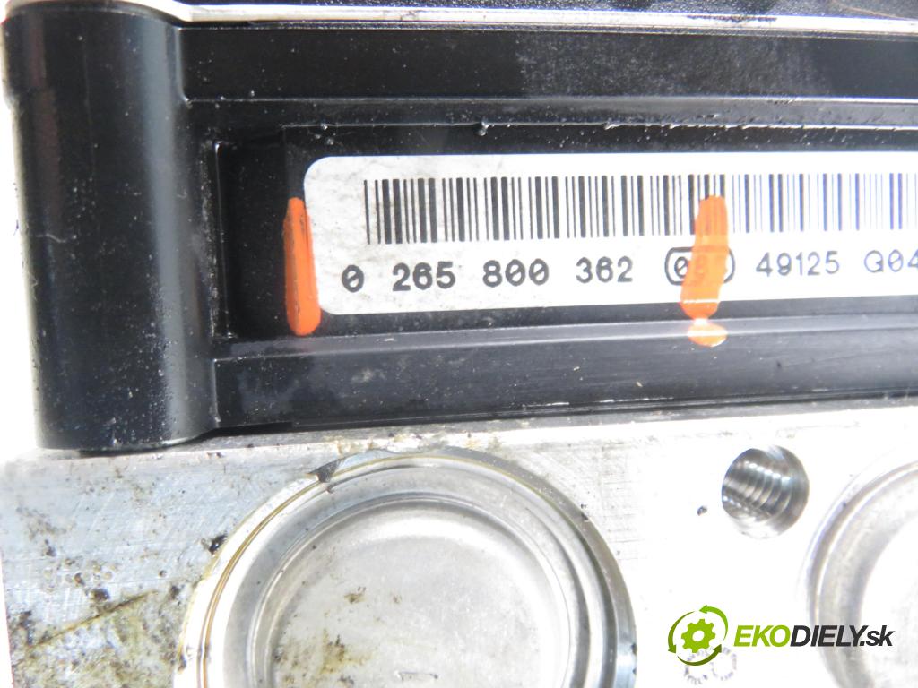 SKODA FABIA I (6Y2) HB 2005 55,00 1.4 16V - BKY 1390,00 Pumpa ABS 6Q0907379AB ; 0265800362 (Pumpa ABS)