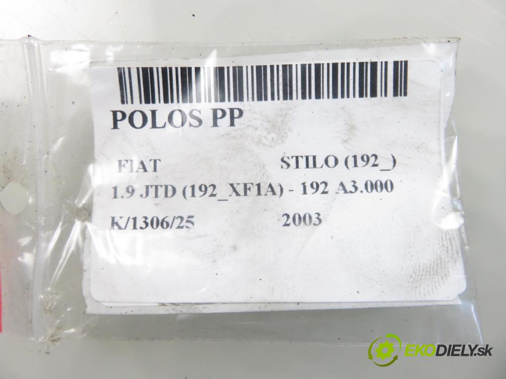 FIAT STILO (192_) HB 2003 59,00 1.9 JTD (192_XF1A) - 192 A3.000 1910,00 poloos PP 