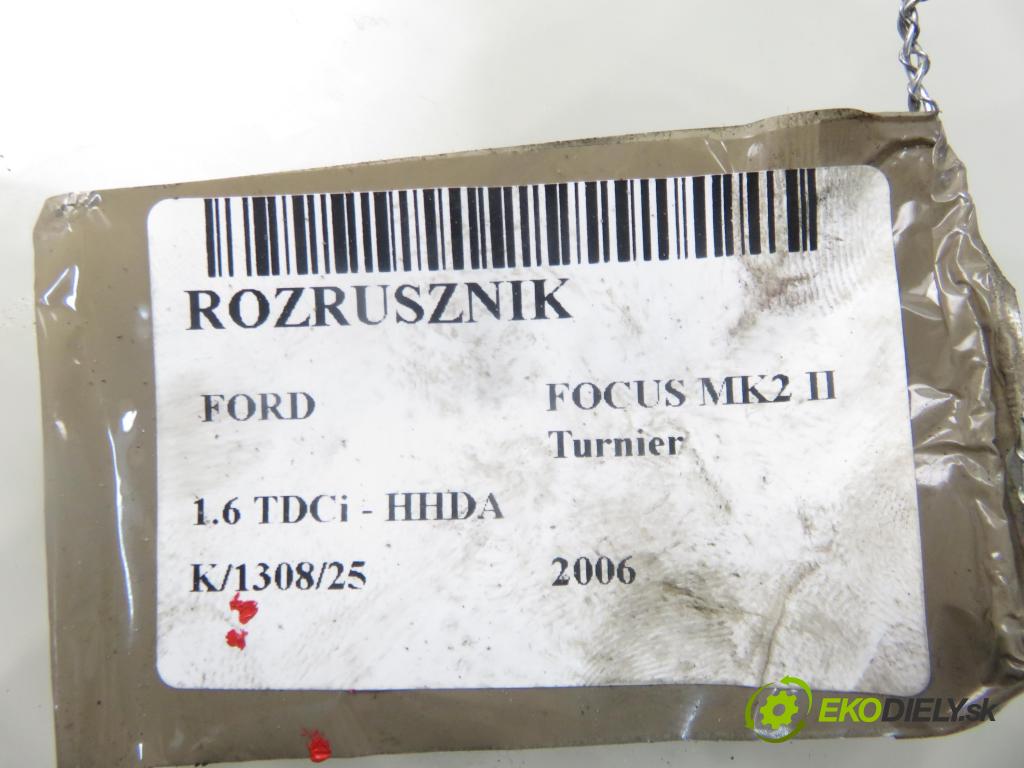 FORD FOCUS II Turnier (DA_, FFS, DS) KOMBI 2006 66,00 1.6 TDCI 90 1560,00 Štartér 3M5T11000CE (Štartér)