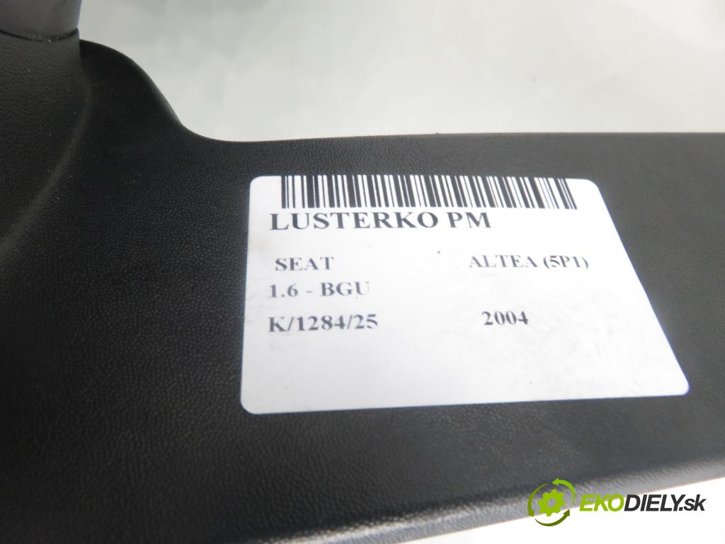 SEAT ALTEA (5P1) HB 2004 75,00 1.6 102 1595,00 zpětné zrcátko PM