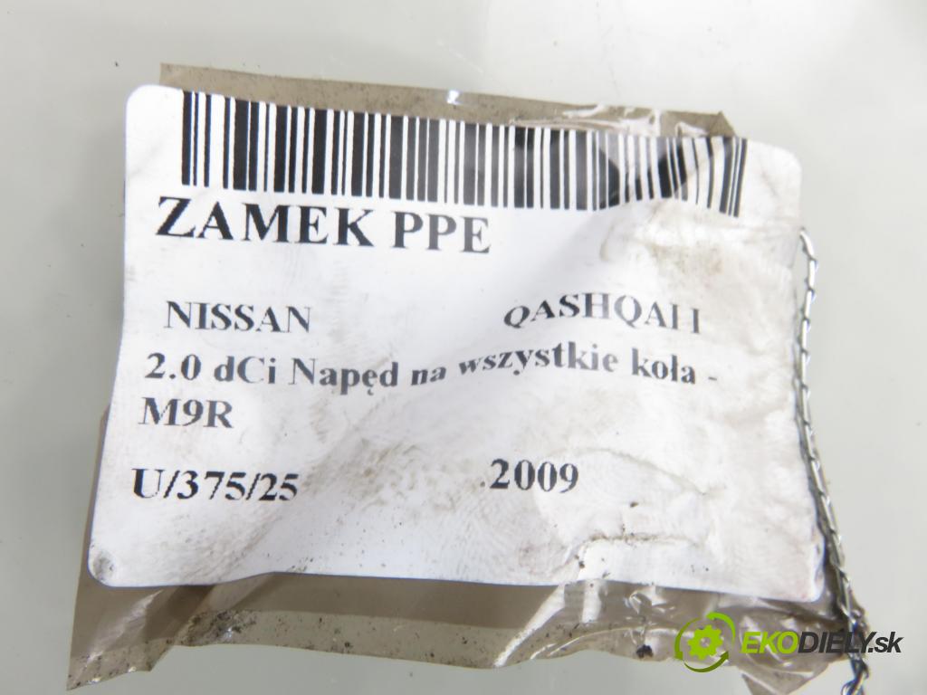 NISSAN QASHQAI / QASHQAI +2 I (J10, JJ10) CROSSOVER 2009 110,00 2.0 dCi Napęd na wszystkie koła - M9R 1995,00 zámok PPE 