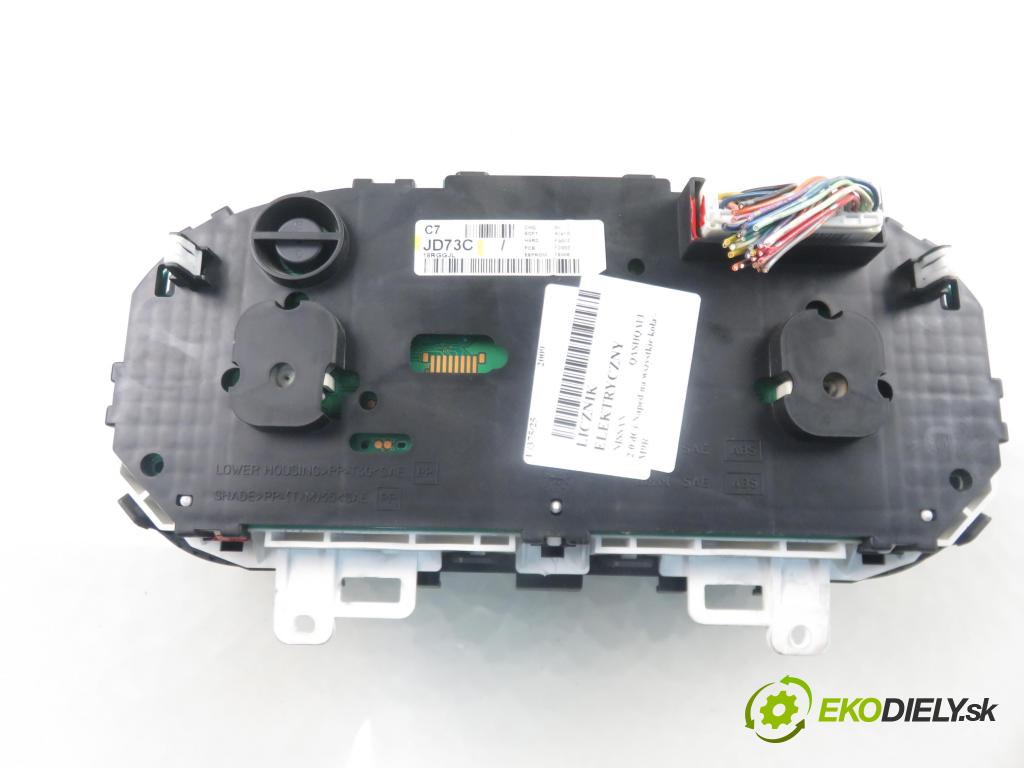 NISSAN QASHQAI / QASHQAI +2 I (J10, JJ10) CROSSOVER 2009 110,00 2.0 dCi Napęd na wszystkie koła - M9R 1995,00 prístrojovka elektrický JD73C