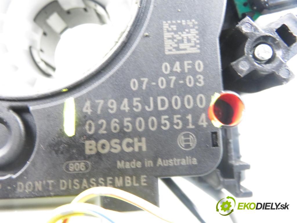 NISSAN QASHQAI / QASHQAI +2 I (J10, JJ10) CROSSOVER 2009 110,00 2.0 dCi Napęd na wszystkie koła - M9R 1995,00 PAKA/ŘAZENÍ/SADA: 47945JD000 ; 0265005514