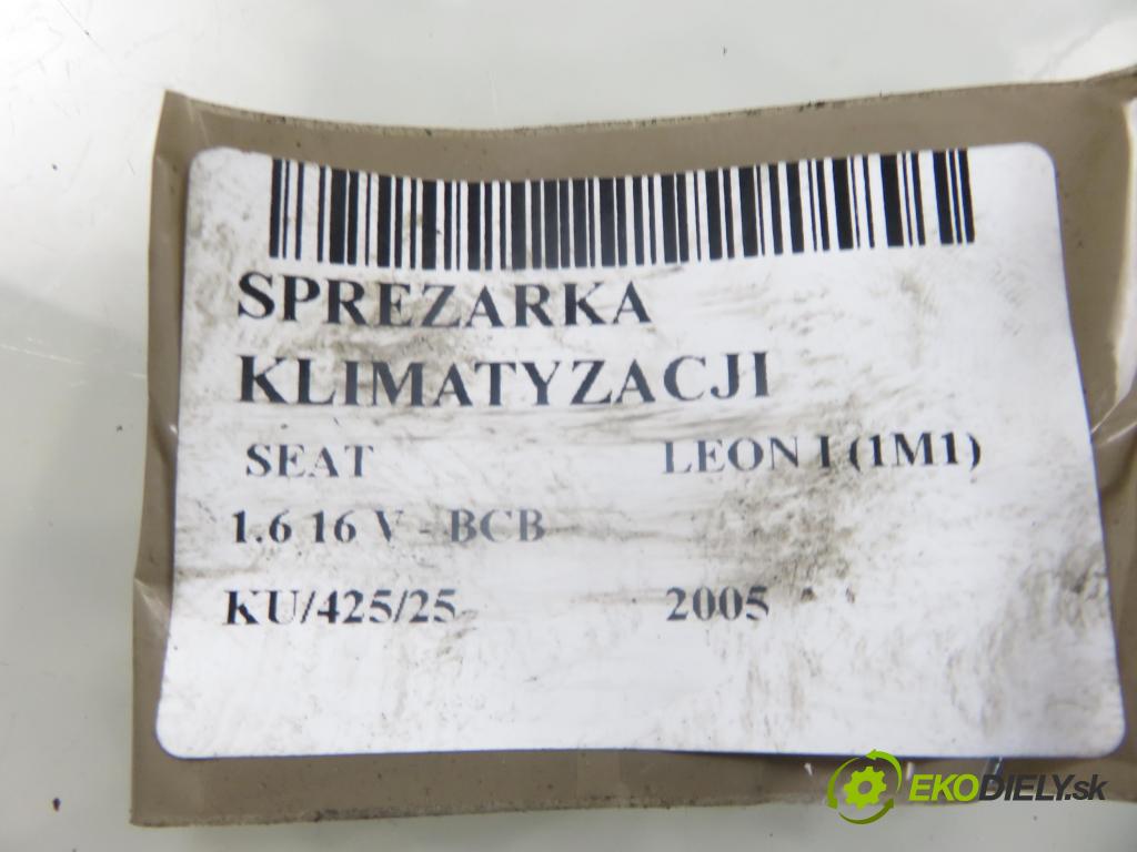 SEAT LEON (1M1) HB 2005 77,00 1.6 16 V - BCB 1598,00 KOMPRESOR: klimatizácie  (Kompresor klimatizácie)