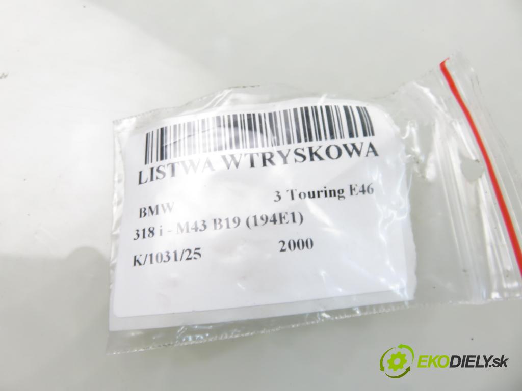 BMW 3 Touring (E46) KOMBI 2000 87,00 318 i - M43 B19 (194E1) 1895,00 Lišta vstrekovacia 1247931 ; D3768FA ; 1435910 (Vstrekovacia lišta)