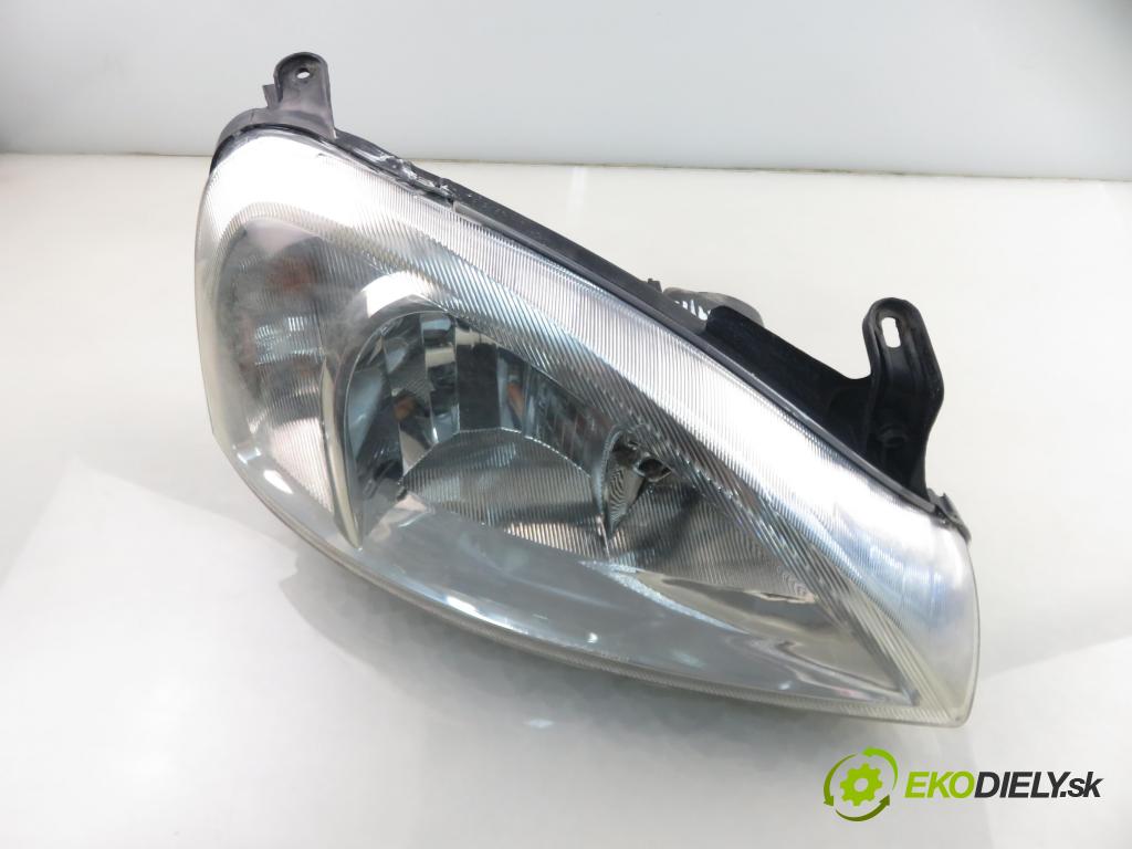 OPEL CORSA C (X01) HB 2001 43,00 1.0 12V 58 - Z 10 XE 973,00 Svetlo PP