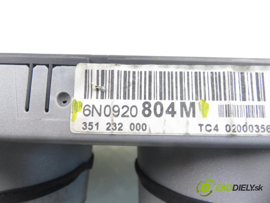 VW POLO (6N2) HB 2000 55,00 1.4 TDI - AMF 1422,00 Prístrojovka elektrický 6N0920804M