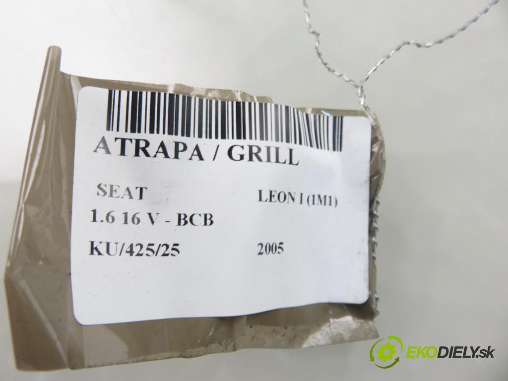 SEAT LEON (1M1) HB 2005 77,00 1.6 16 V - BCB 1598,00 mřížka / maska 1M0853651F