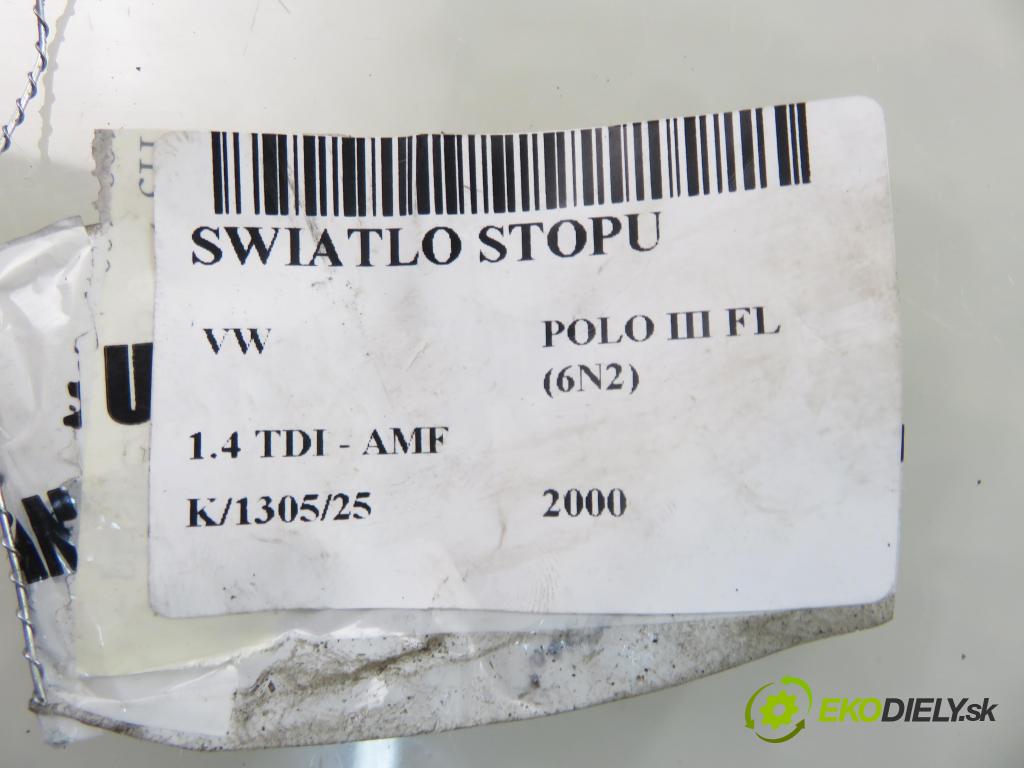 VW POLO (6N2) HB 2000 55,00 1.4 TDI - AMF 1422,00 svetlo bŕzd 6N0945097