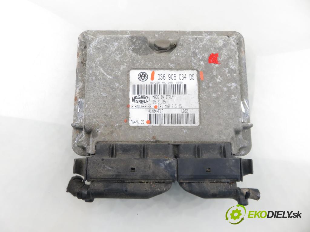 SEAT LEON (1M1) HB 2005 77,00 1.6 16 V - BCB 1598,00 řídící jednotka motora 036906034DS ; 6160066908 ; IAW4MVDS