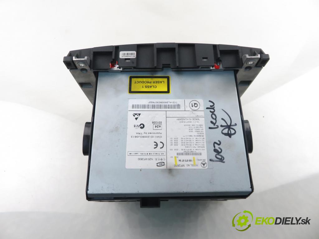 MERCEDES-BENZ KLASA B Sports Tourer (W245) MINIVAN 2009 103,00 B 200 CDI (245.208) -  140 OM 640.941 1991,00 RADIO CD 1698705794