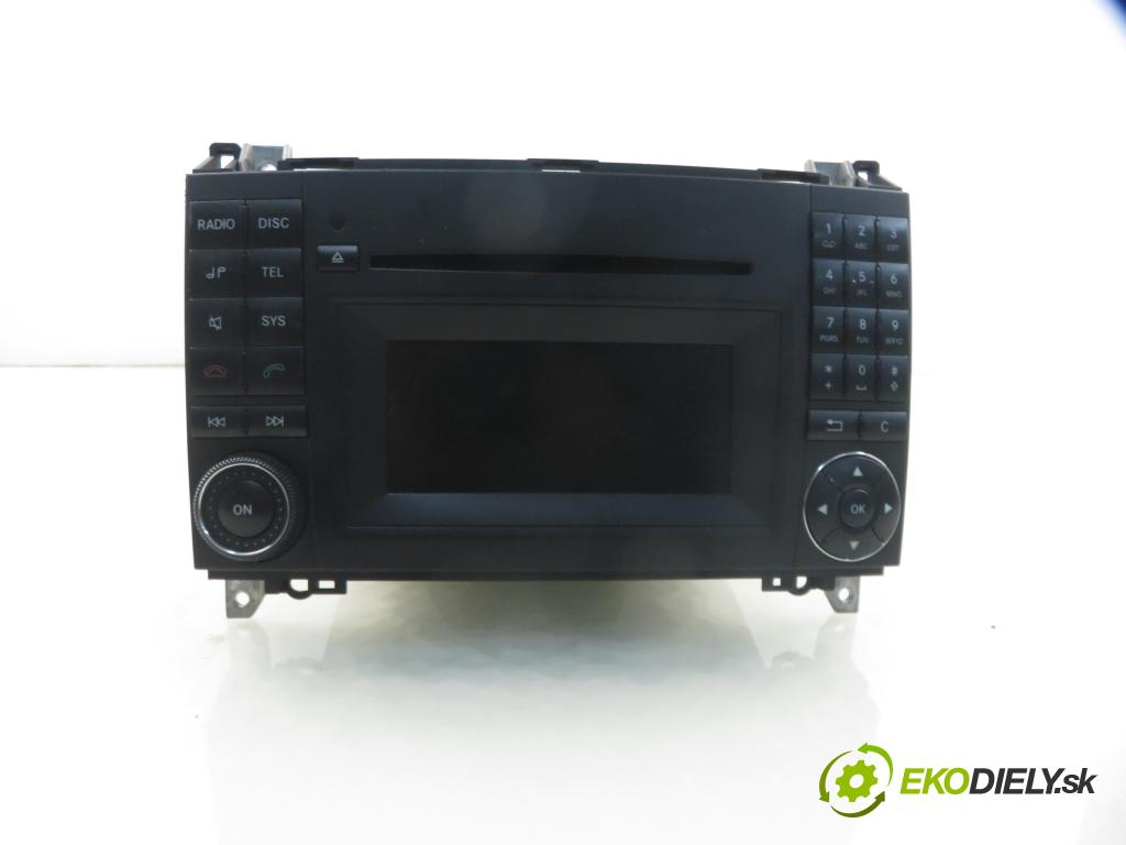 MERCEDES-BENZ KLASA B Sports Tourer (W245) MINIVAN 2009 103,00 B 200 CDI (245.208) -  140 OM 640.941 1991,00 RADIO CD 1698705794