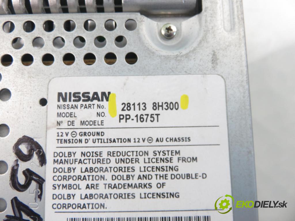 NISSAN X-TRAIL (T30) SUV 2003 84,00 2.2 Di 4x4 - YD22ETI 2184,00 RADIO 281138H300