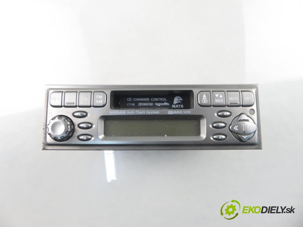 NISSAN X-TRAIL (T30) SUV 2003 84,00 2.2 Di 4x4 - YD22ETI 2184,00 RADIO 281138H300