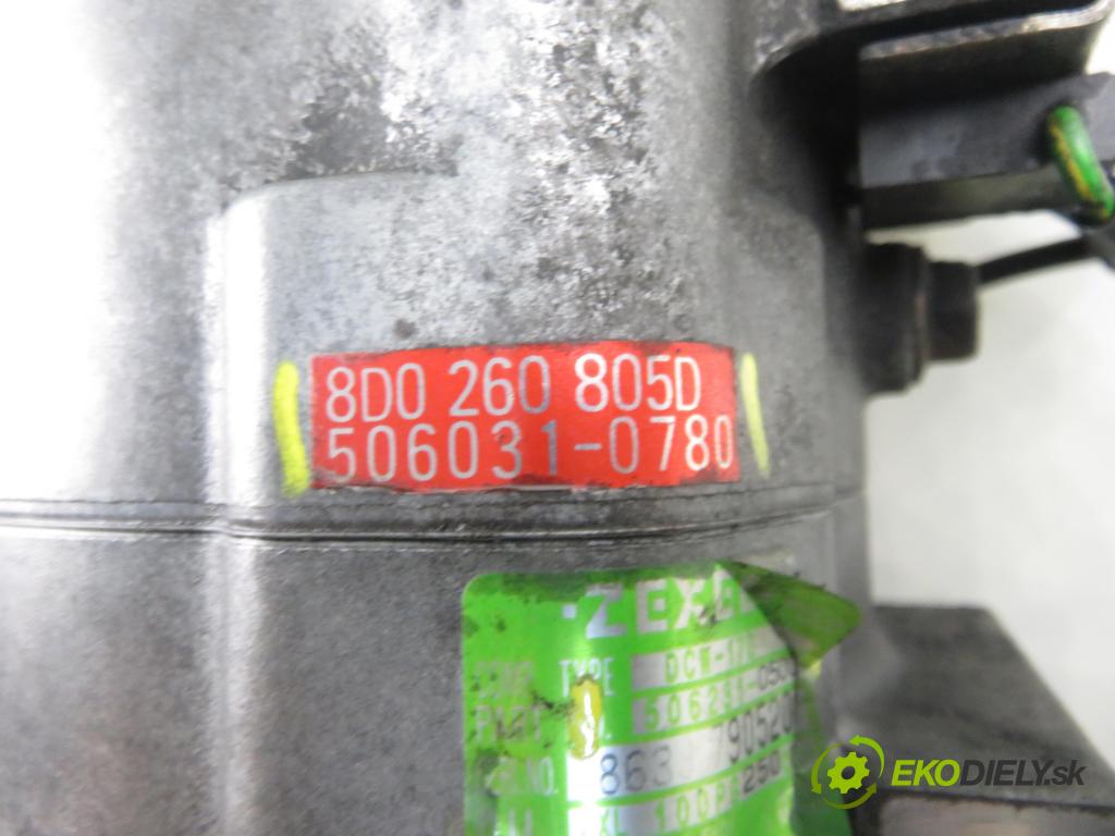 VW PASSAT B5 (3B2) SEDAN 1998 81,00 1.9 TDI 110 - AFN 1896,00 KOMPRESOR: klimatizácie 5062310500 ; 8D0260805D ; 5060310780 (Kompresor klimatizácie)