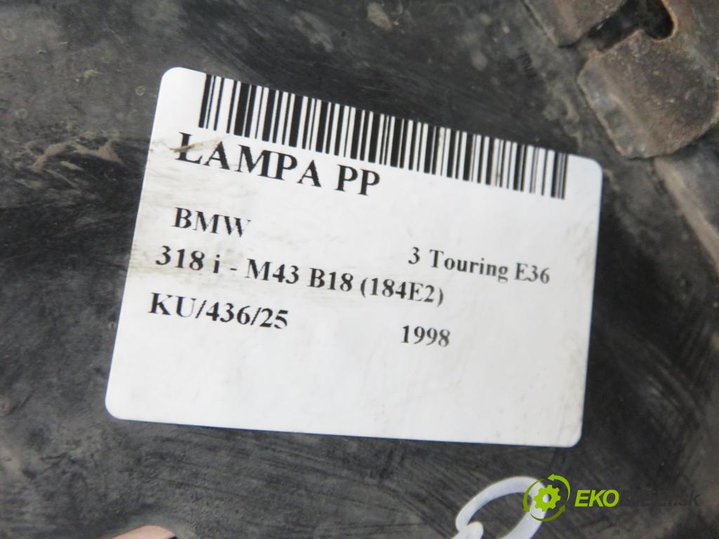 BMW 3 Touring (E36) KOMBI 1998 85,00 318 i 116 - M43 B18 (184E2) 1796,00 světlo PP 8363500