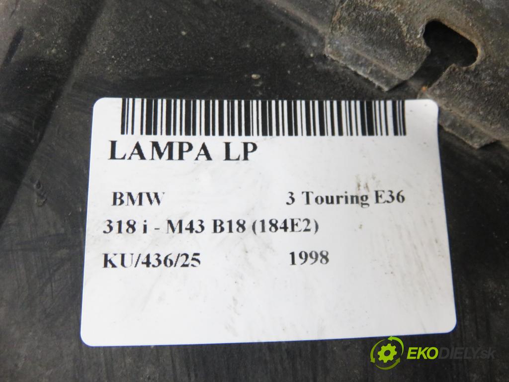 BMW 3 Touring (E36) KOMBI 1998 85,00 318 i 116 - M43 B18 (184E2) 1796,00 světlo LP 8363499