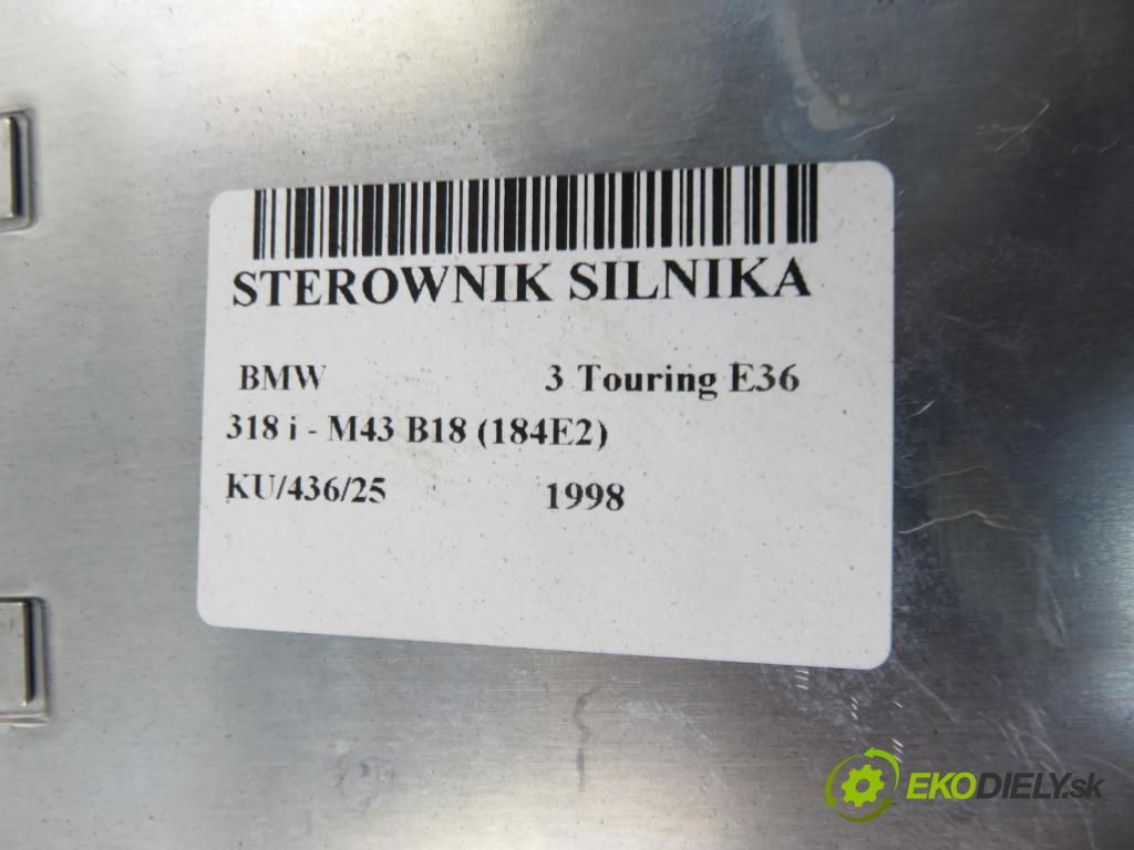 BMW 3 Touring (E36) KOMBI 1998 85,00 318 i 116 - M43 B18 (184E2) 1796,00 řídící jednotka motora 1429760 ; 0261203447