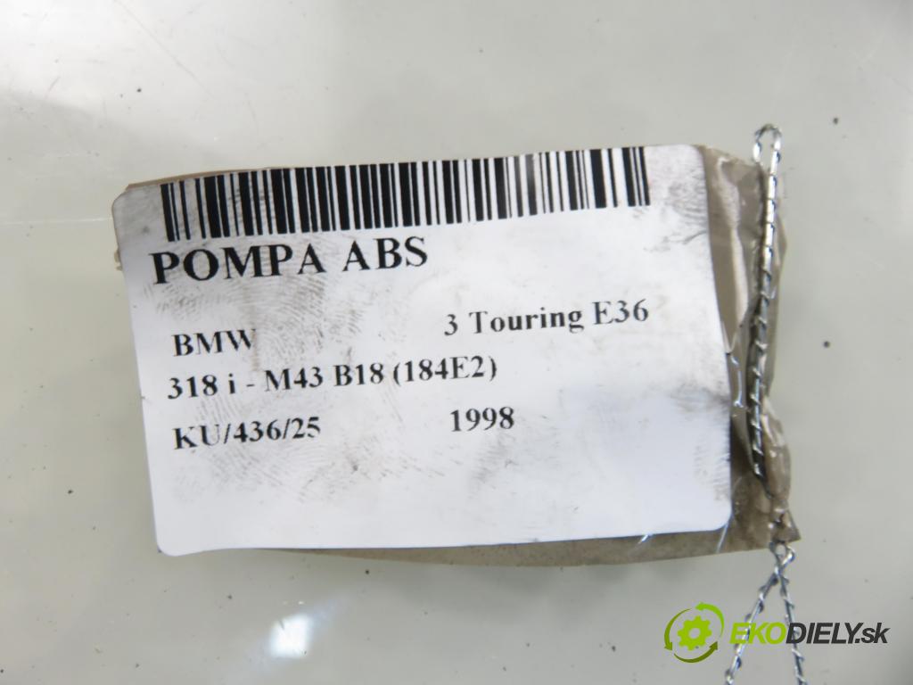 BMW 3 Touring (E36) KOMBI 1998 85,00 318 i 116 - M43 B18 (184E2) 1796,00 Pumpa ABS 6751767 ; 10020402544 ; 6751768 (Pumpa ABS)