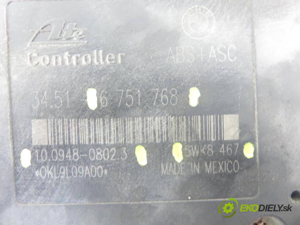 BMW 3 Touring (E36) KOMBI 1998 85,00 318 i 116 - M43 B18 (184E2) 1796,00 Pumpa ABS 6751767 ; 10020402544 ; 6751768 (Pumpa ABS)