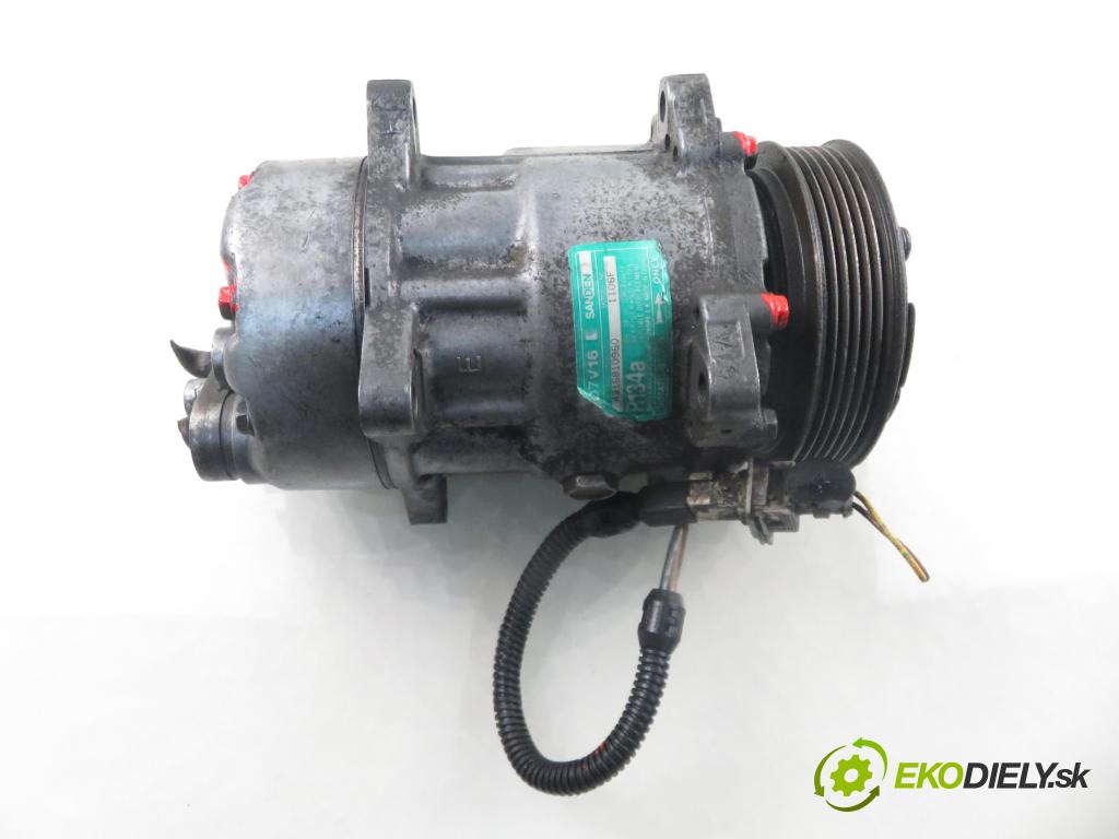 PEUGEOT 306 Break (7E, N3, N5) HB 2000 51,00 1.9 D - WJY (DW8B) 1868,00 KOMPRESOR: klimatizácie  (Kompresor klimatizácie)