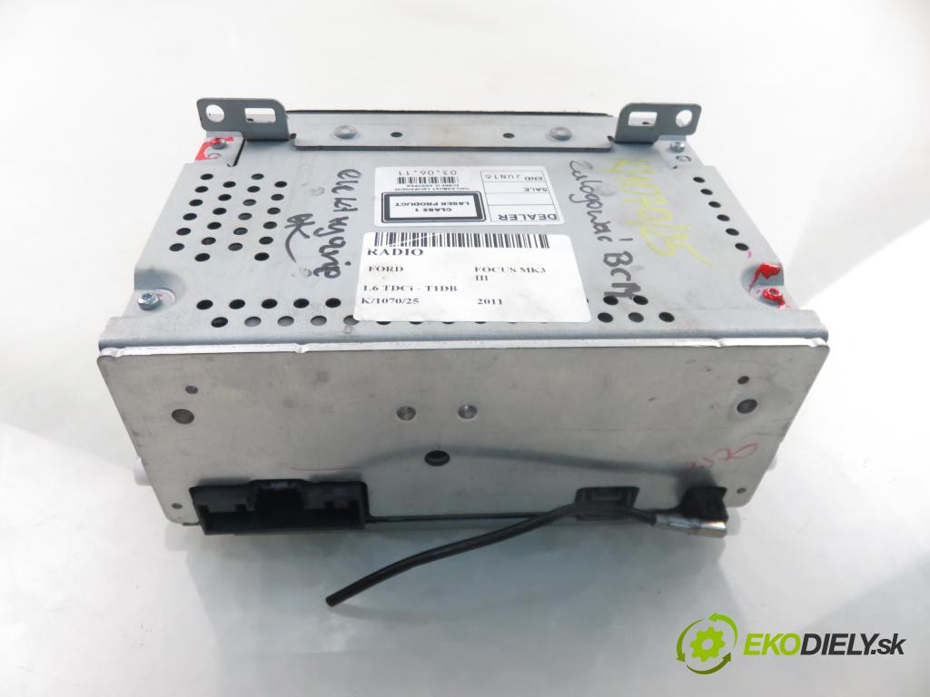 FORD FOCUS III HB 2011 85,00 1.6 TDCi - T1DA 1560,00 RADIO CD BM5T18C815DF