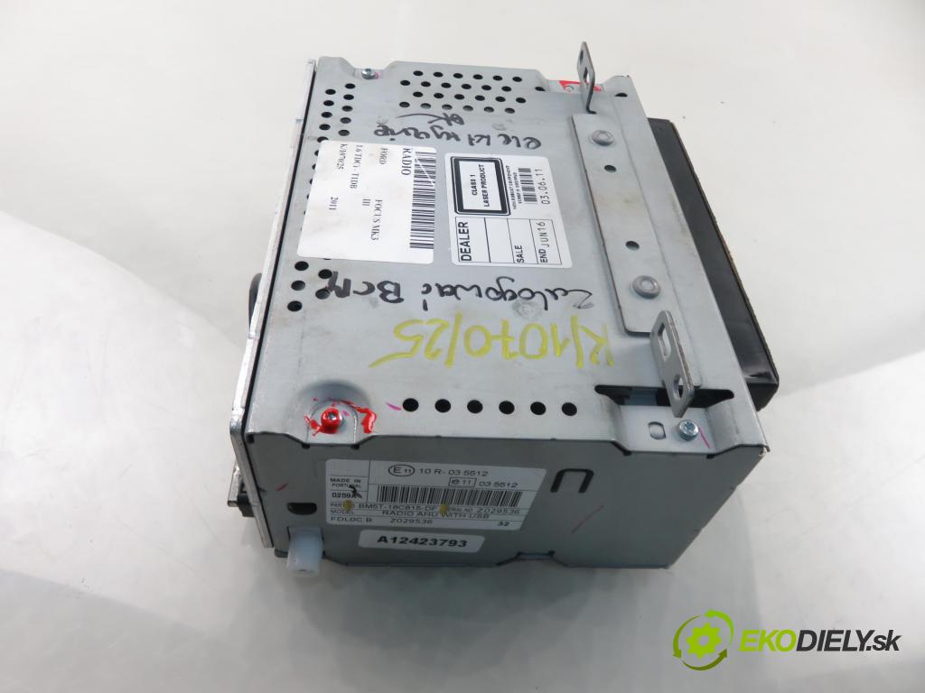 FORD FOCUS III HB 2011 85,00 1.6 TDCi - T1DA 1560,00 RADIO CD BM5T18C815DF