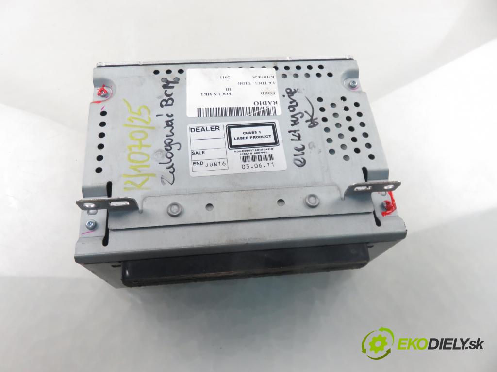 FORD FOCUS III HB 2011 85,00 1.6 TDCi - T1DA 1560,00 RADIO CD BM5T18C815DF