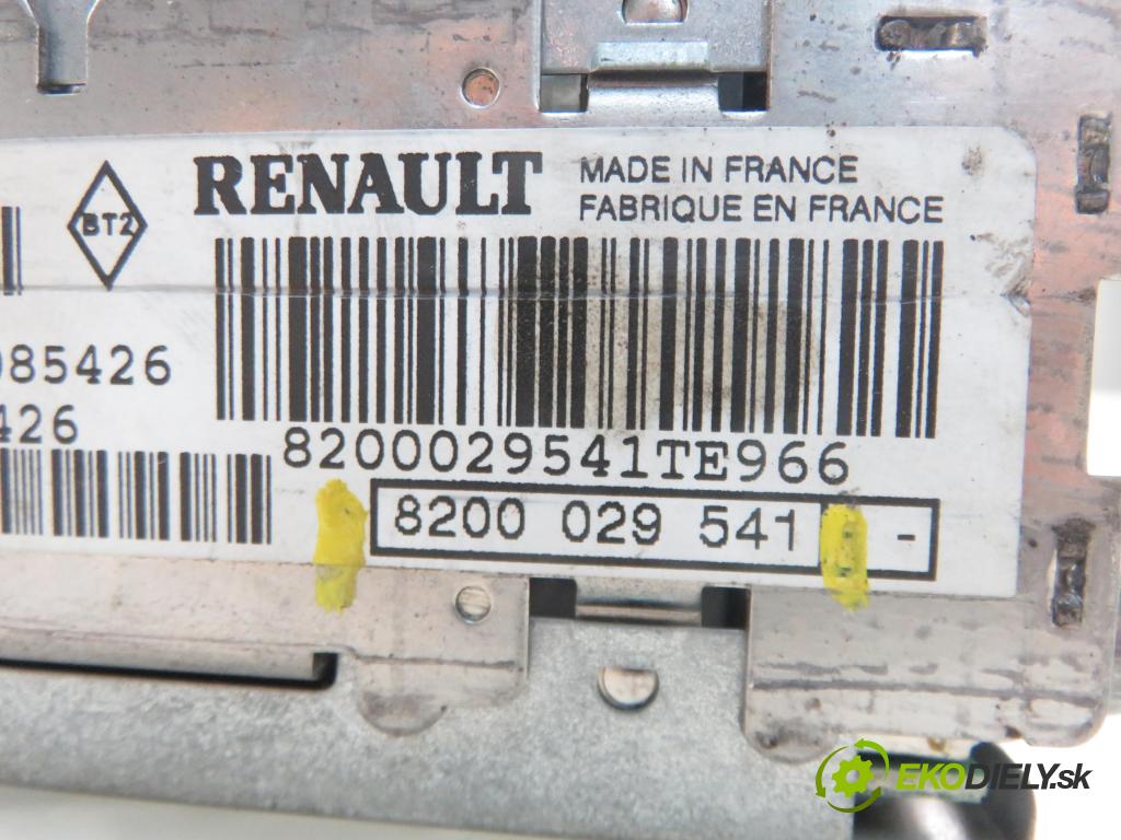 RENAULT CLIO II (BB_, CB_) HB 2003 66,00 1.6 (B/CB0D) - K7M 744 1598,00 RADIO CD 8200029541