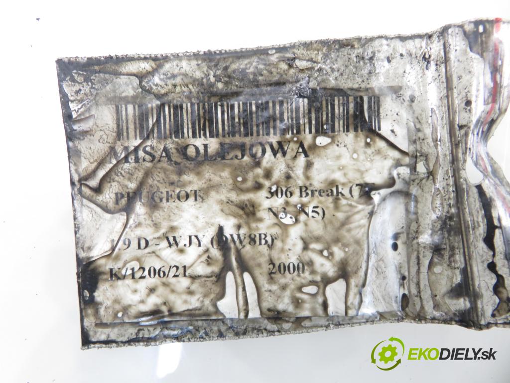 PEUGEOT 306 Break (7E, N3, N5) HB 2000 51,00 1.9 D - WJY (DW8B) 1868,00 Vaňa olejová 9631816980 (Olejová vaňa)