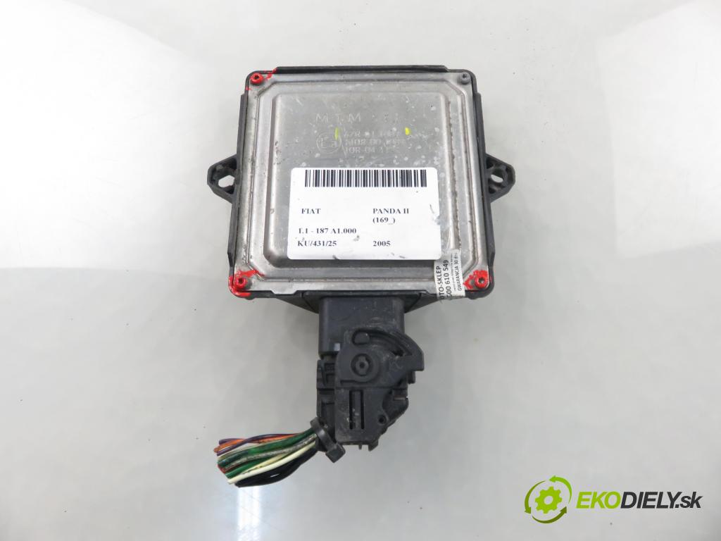 FIAT PANDA (169_) HB 2005 40,00 1.1 54 - 187 A1.000 1108,00 Riadiaca jednotka LPG DE8170302 ; 67R011002