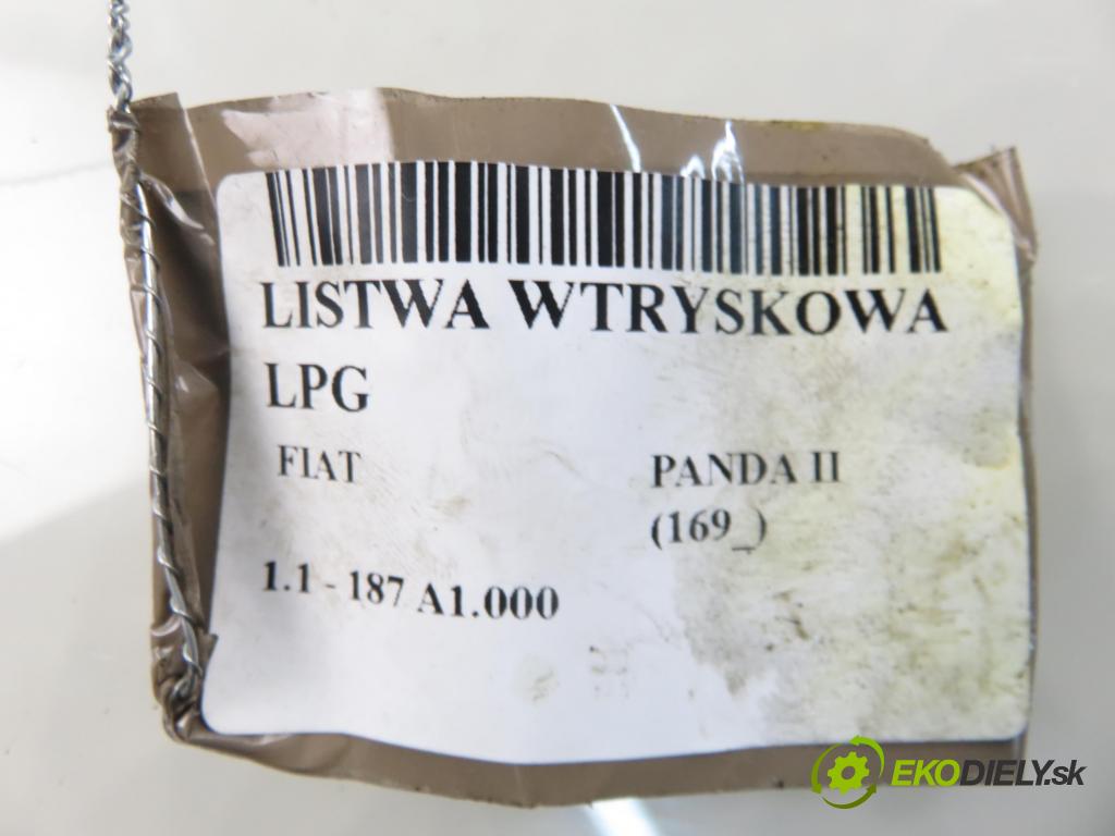 FIAT PANDA (169_) HB 2005 40,00 1.1 54 - 187 A1.000 1108,00 lišta vstřikovací LPG 09SQ99020025 ; 67R010185