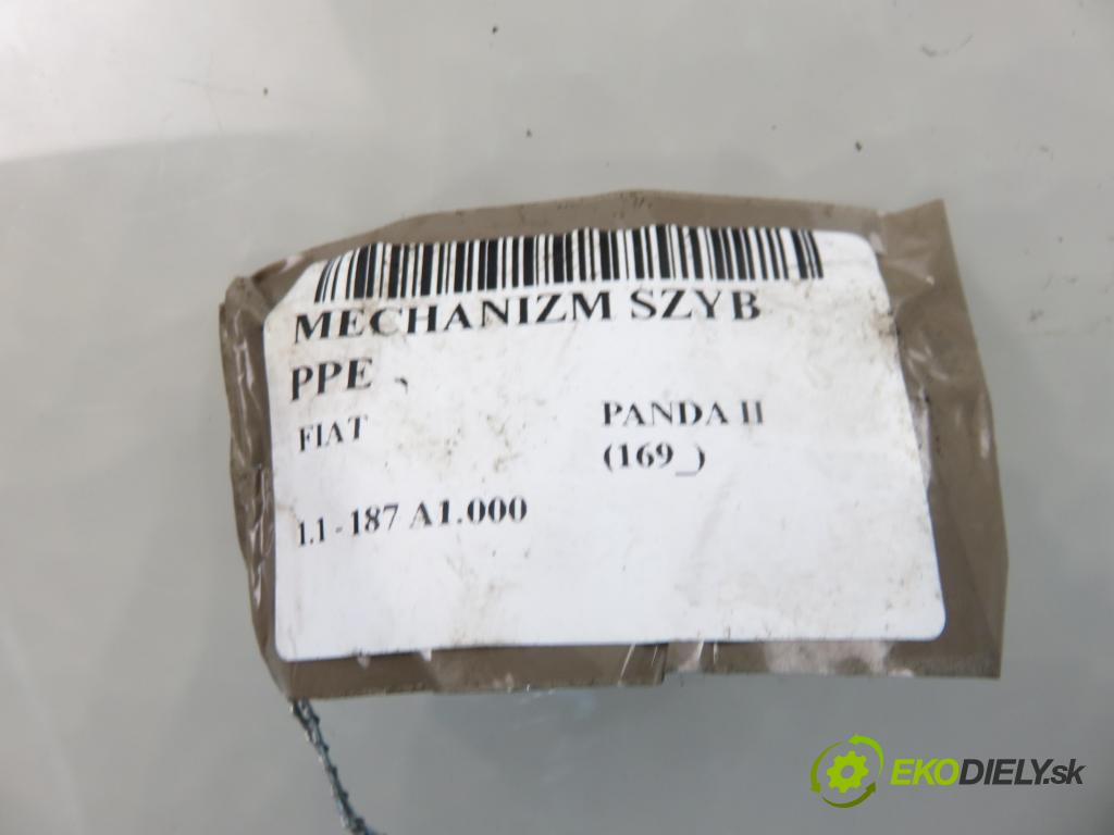 FIAT PANDA (169_) HB 2005 40,00 1.1 54 - 187 A1.000 1108,00 mechanismus oken PPE 46803651